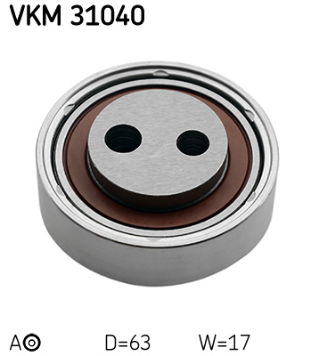 Slika SKF - VKM 31040 - Zatezač, klinasti rebrasti kaiš (Kaišni prenos)